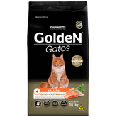 Ração Golden Para Gatos Castrados Sabor Salmão 10,1 Kg